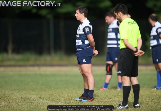 2021-06-20 Milano Classic XV-Lambro Rugby (18-5)
